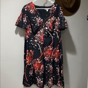 Black and Red Elegant Dress